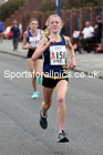 Womens under-17s 2021 Northern 6 and 4 Stage and Young Athletes Road Relays, Redcar. Photo: David T. Hewitson/Sports for All Pics